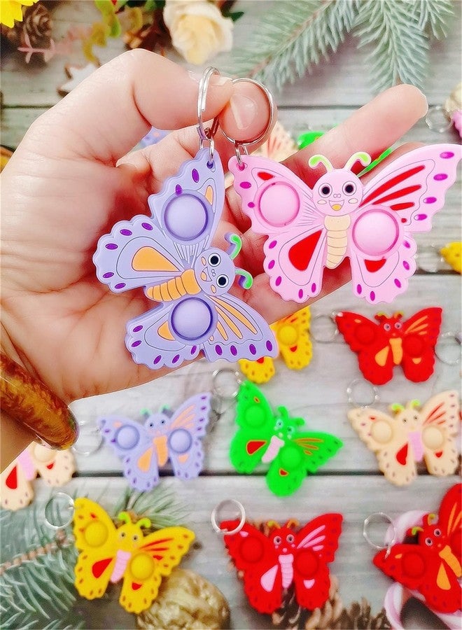 PSDFH 24 Packs Bulk Butterfly fidgets Toys for Kids Children Classroom Students Gift Prize from Teacher,Butterfly Animal Birthday Party Favors - Image 4